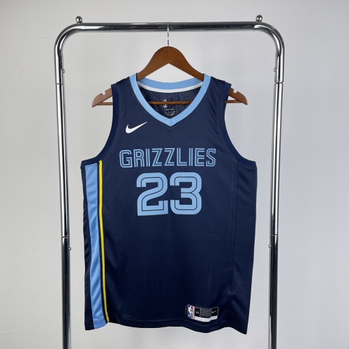 2023 Season Memphis Grizzlies NBA Royal Blue #23 Jersey-311