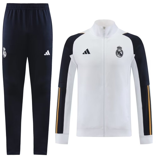 2023/25 Real Madrid White Thailand Jacket Uniform-LH/801