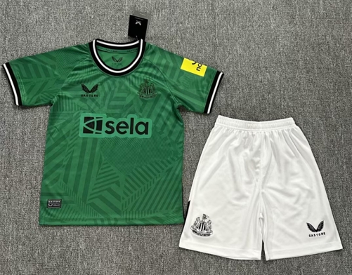 2023/24 Newcastle United Away Green Soccer Uniform-522