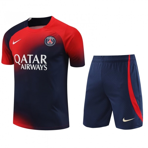 2023/24 New Paris SG Royal Blue Soccer Training Uniform-418