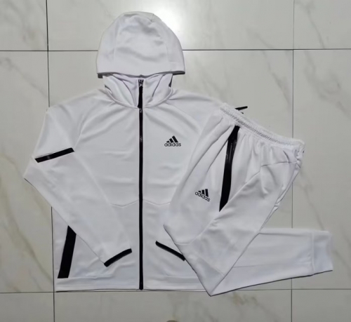 Addida 2022/23 White Jacket Hoddies Uniform-815