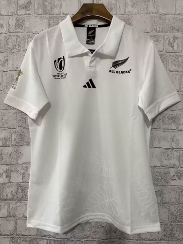 2019 World Cup New Zealand White Thailand Rugby Shirts-805