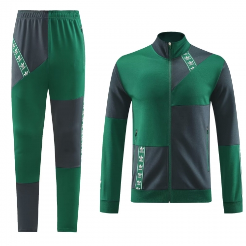 AJ12 # Addida 2022/23 Green Jacket Uniform-LH