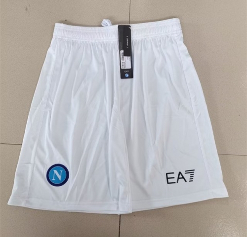 2023/24 Napoli Away White Thailand Soccer Shorts-509