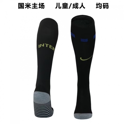 2023/24  Inter Milan Home Black Thailand Soccer Socks