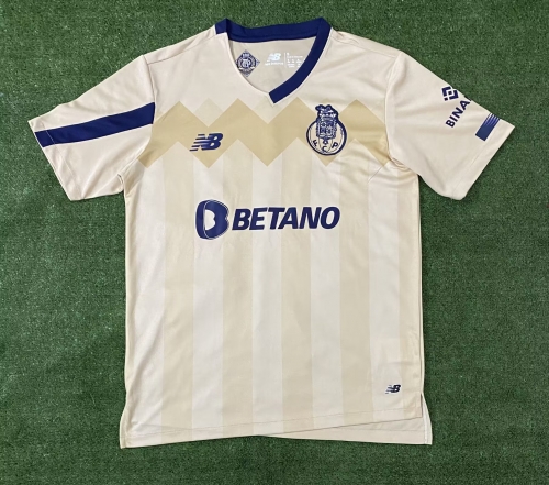 2023/24 Porto Away Yellow Thailand Soccer Jersey AAA-JM/522/416