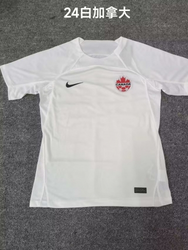 2023/24 Canada Away white Thailand Soccer Jersey-709
