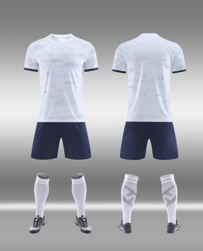 Customize 2023/24 Tottenham Hotspur Home White Soccer Uniform-DN