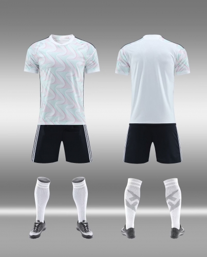 Customize 2023/24 Ajax Away White Soccer Uniform-DN