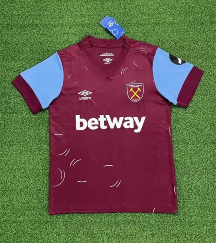 2023/24 West Ham United Home Red Thailand Soccer Jersey AAA-320/47