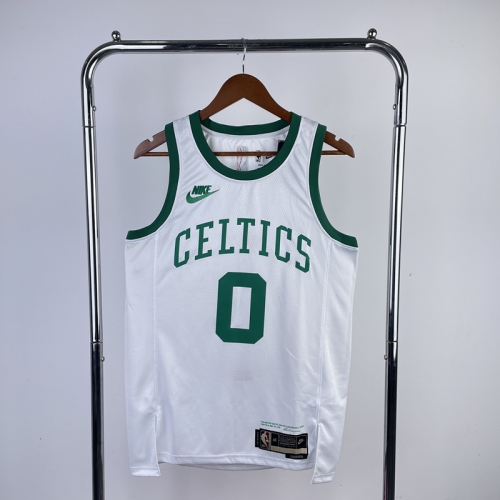 2023  Season Boston Celtics White NBA #0 Jersey-311