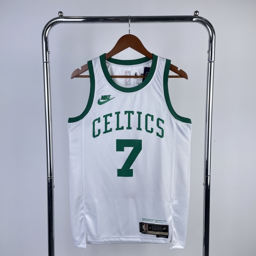 2023 Season Boston Celtics White NBA #7 Jersey-311