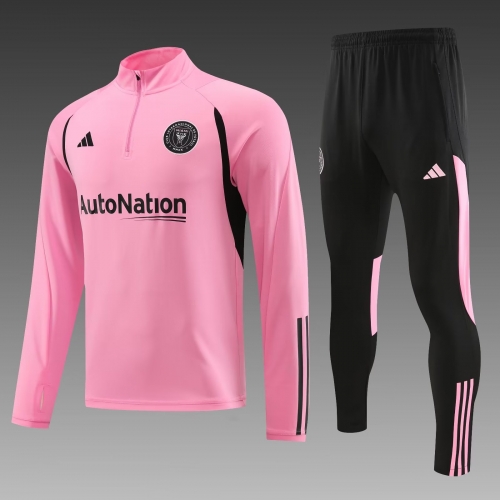 2023/24 Inter Miami CF Pink Thailand Soccer Tracksuit Uniform-411/PO/815