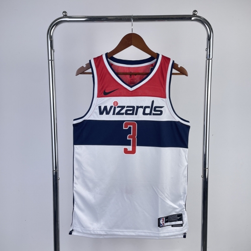 2023 Seasoin Washington Wizards Home White #3 NBA Jersey-311