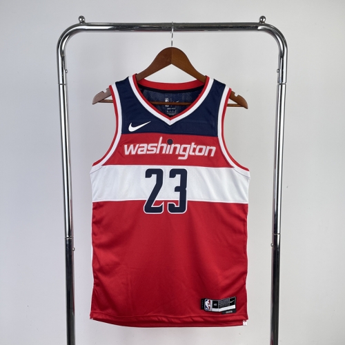 2023 Seasoin Washington Wizards Away Red #23 NBA Jersey-311