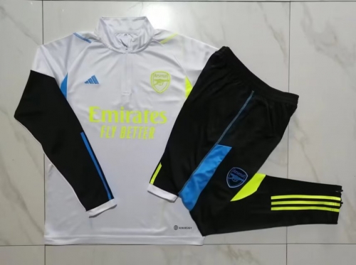 2023/24 Arsenal Gray Thailand Soccer Uniform-815