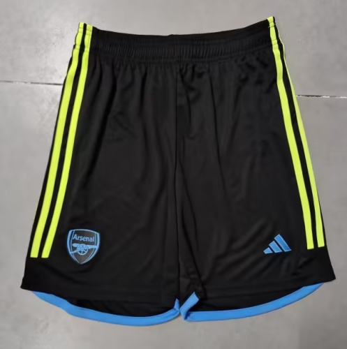 2023/24 Arsenal Away Royal Blue Thailand Soccer Shorts-315