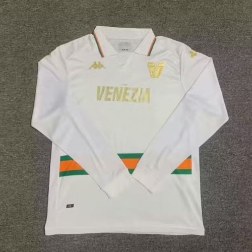 2023/24 Venezia Away White LS Thailand Soccer Jersey AAA-1040