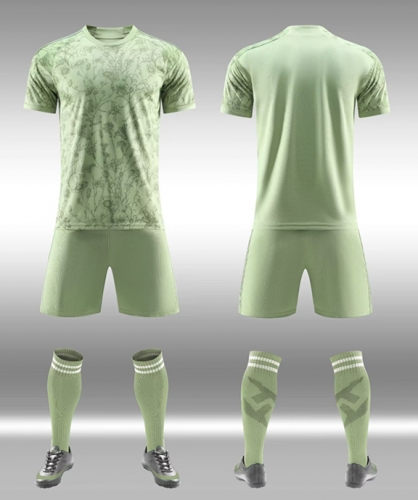 Customize 2023/24 Bayern München Away Green Soccer Uniform-DN