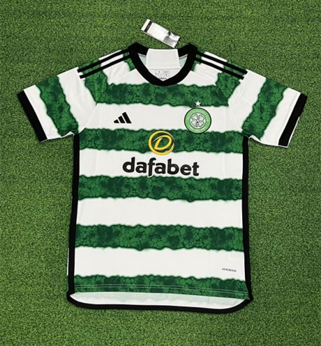 2023/24 Celtic Home White & Green Thailand Soccer Jersey AAA-416/320