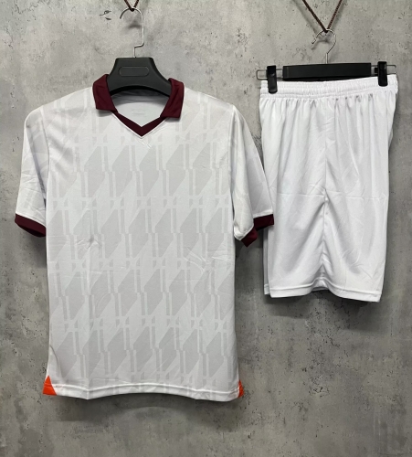 Customize 2023/24  AC Milan Away White Soccer Uniform-DN