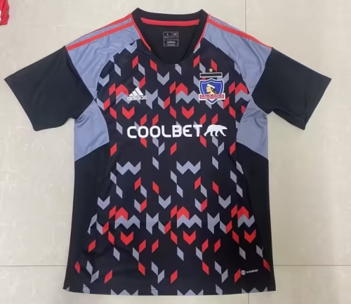 2023/24 Colo-Colo Red & Gray Training Thailand Soccer Jersey-1095