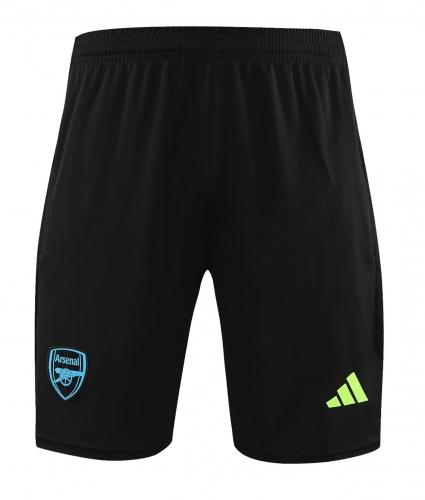 2023/24 Arsenal Black Thailand Soccer Shorts-418