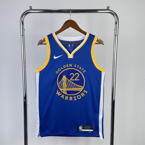 2023 Season Golden State Warriors NBA Away Blue #22 Jersey-311