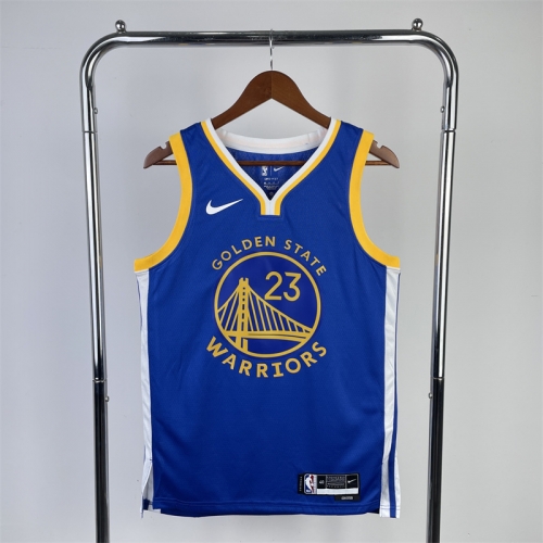 2023 Season Golden State Warriors NBA Away Blue #23 Jersey-311