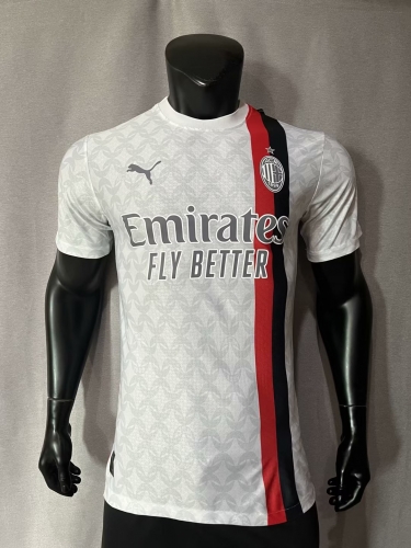 Player Version 2023/24 AC Milan Away White Thailand Soccer Jersey AAA-703/MY/308