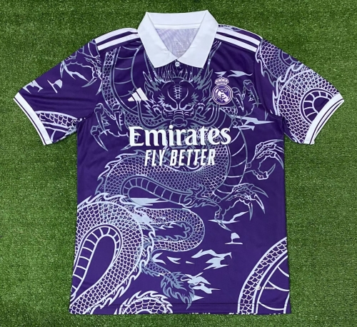 2023-24 Real Madrid Purple Thailand Soccer Jersey AAA-407/416