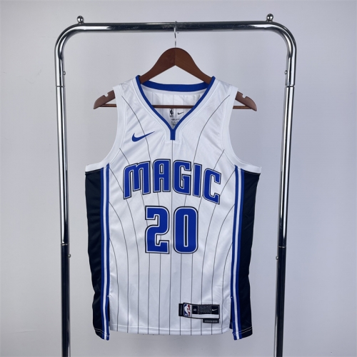 2023 Season NBA Orlando Magic Home White #20 Jersey-311