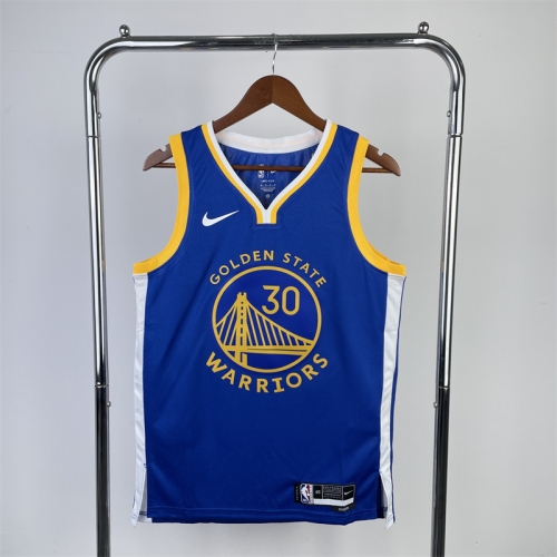 2023 Season Golden State Warriors NBA Away Blue #30 Jersey-311