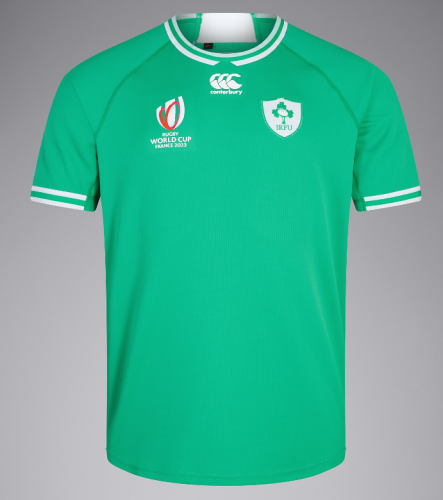 2023 World Cup Ireland Home Green Thailand Rugby Shirts-805