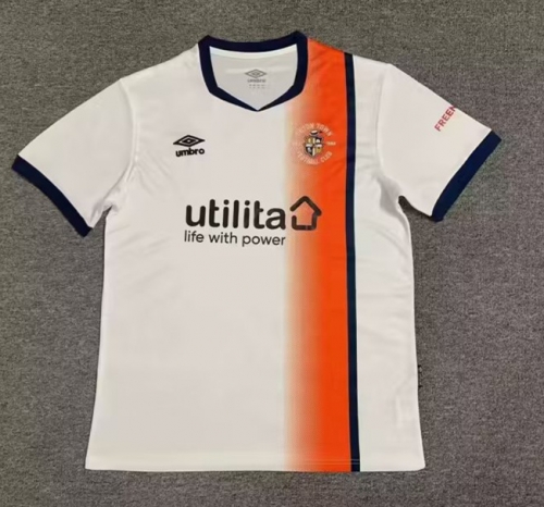 2023/24 Luton Town Away White Thailand Soccer Jersey AAA-1040
