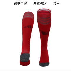 2023/24 Manchester United Red Thailand Soccer Socks