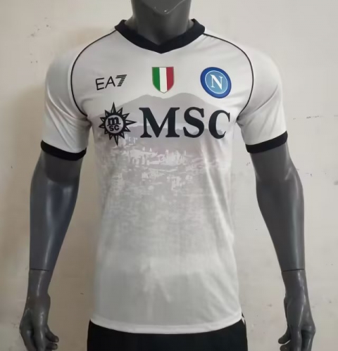 2023/24 Napoli White Training Thailand Soccer Jersey AAA-47/416