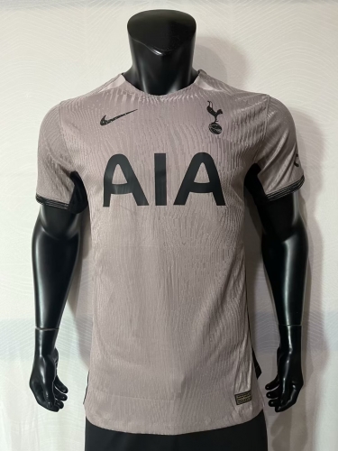 Player Version 2023/24 Tottenham Hotspur 2nd Away Brown Soccer Jersey AAA-703/308/2100