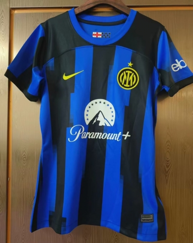 2023/24 Inter Milan Home  Female Soccer Jersey AAA-JJ