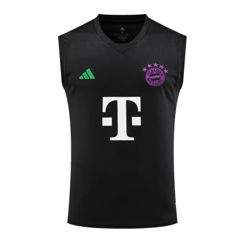 2023/24 Bayern München Black Thailand Soccer Training Jersey-418