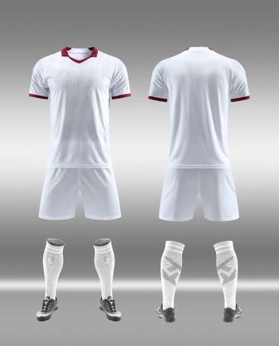 Customize 2023/24 AC Milan Away White Soccer Uniform-DN