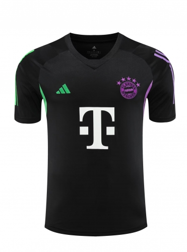 2023/24 Bayern München Black Thailand Soccer Training Jersey-418