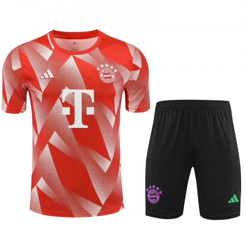 2023/24 Bayern München Orange Thailand Soccer Training Jersey Uniform-418