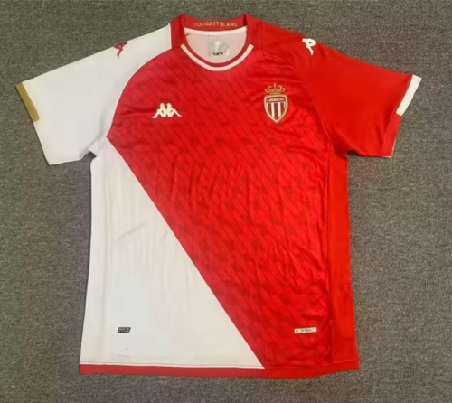 2023/24 Monaco Home Red Thailand Soccer Jersey AAA-1040