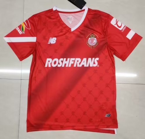 2023/24 Deportivo Toluca FC Home Red Thailand Soccer Jersey AAA-912