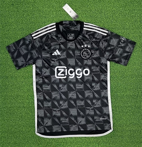 2023/24 Ajax Black Thailand Soccer Jersey AAA-320/416