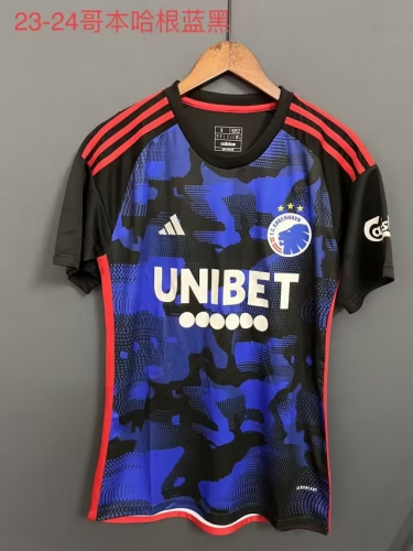 2023/24 FC København Black & Blue Thailand Soccer Jersey-709