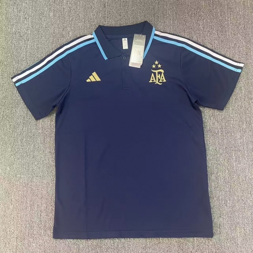 2023/24 Argentina Royal Blue Thailand Soccer Polo Shirts-BY