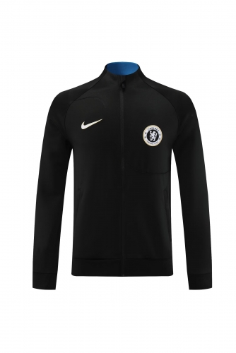 2023/24 Chelsea Black Thailand Soccer Jacket Top-LH