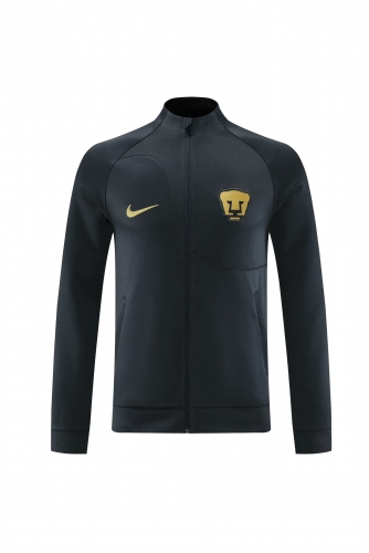 2022/23 Pumas UNAM Dark Gray Thailand Soccer Jacket-LH